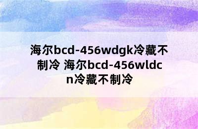 海尔bcd-456wdgk冷藏不制冷 海尔bcd-456wldcn冷藏不制冷